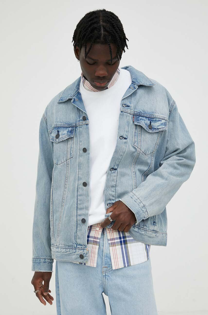 Levi's pamut farmerdzseki átmeneti oversize - Pepit.hu