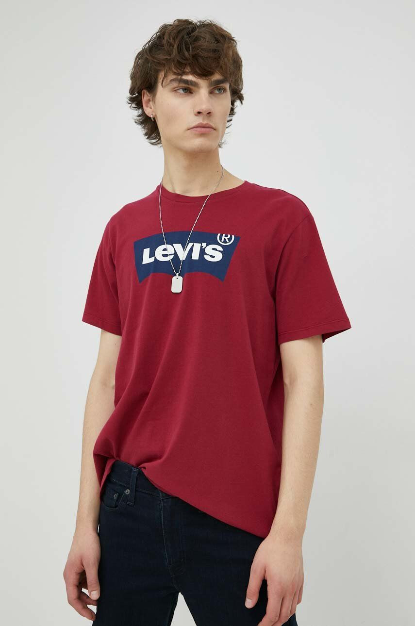 Levi's pamut póló rózsaszín - Pepit.hu