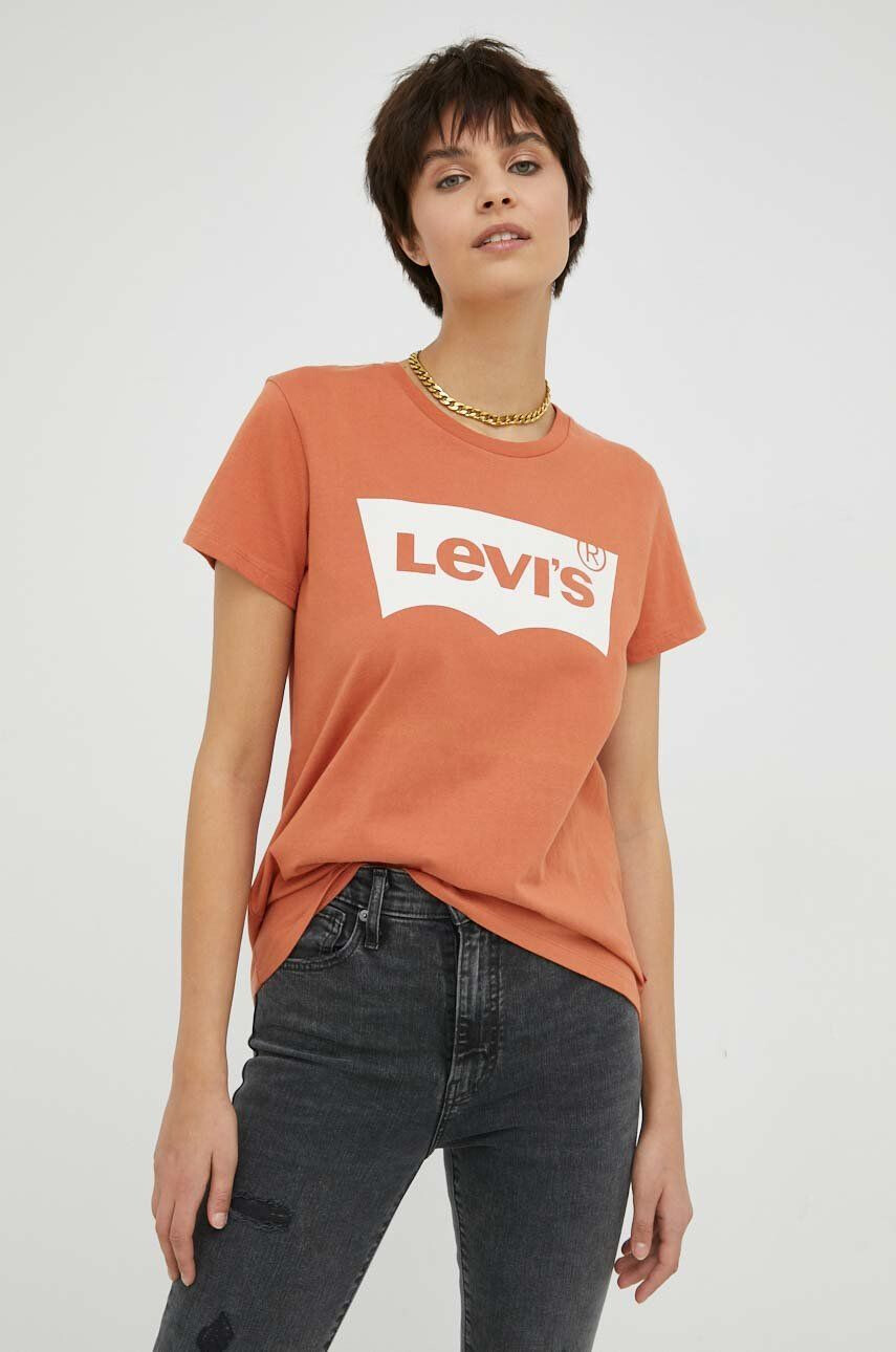 Levi's pamut póló fehér - Pepit.hu