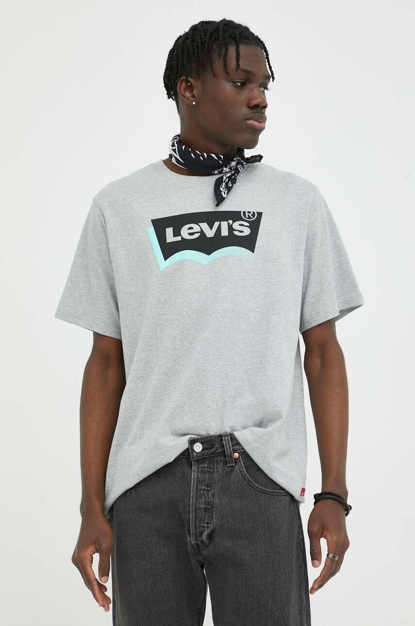 Levi's pamut póló lila - Pepit.hu