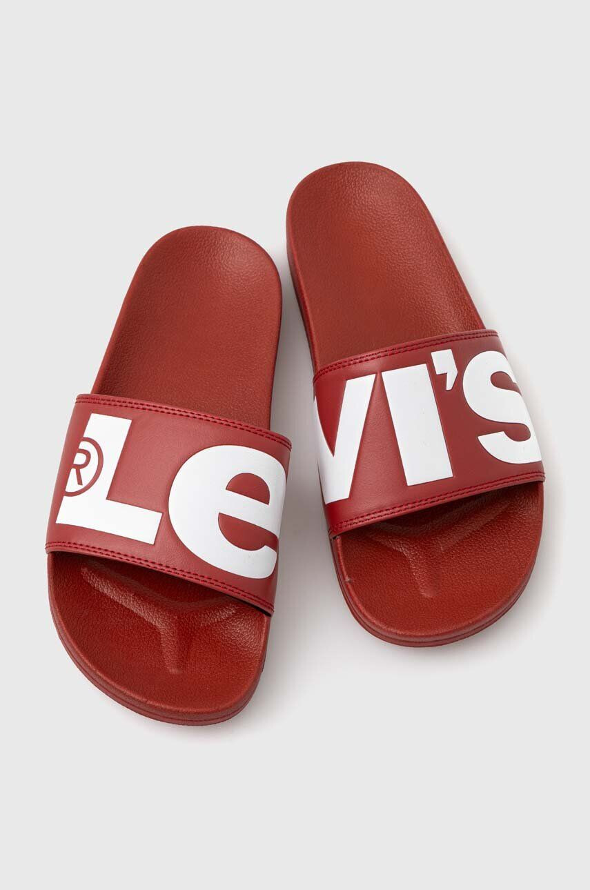 Levi's papucs JUNE L piros férfi 231548.89 - Pepit.hu