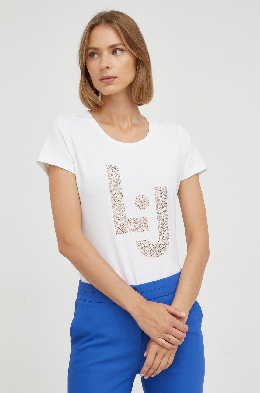 Liu Jo t-shirt női fekete - Pepit.hu