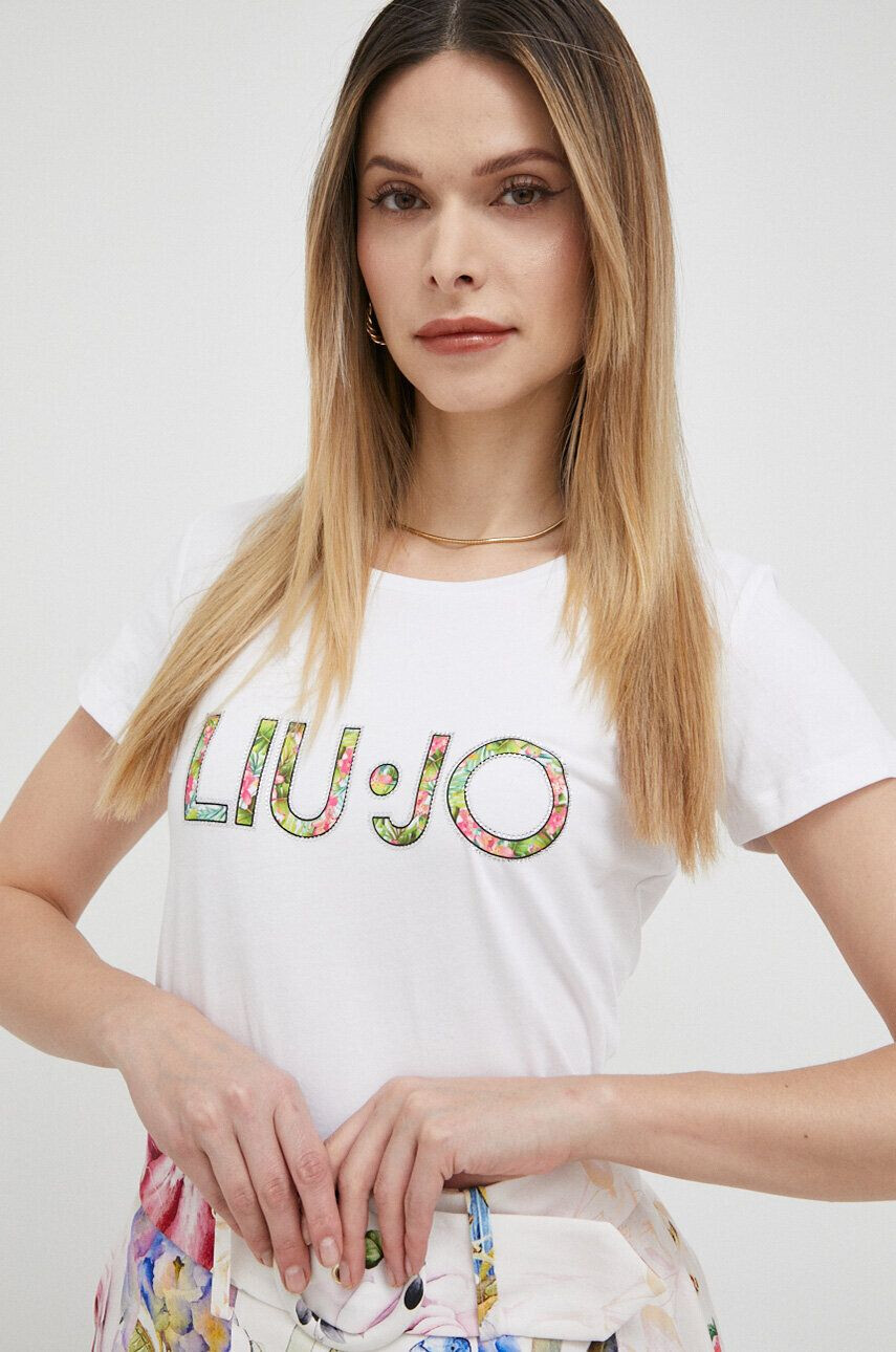 Liu Jo t-shirt női fehér - Pepit.hu