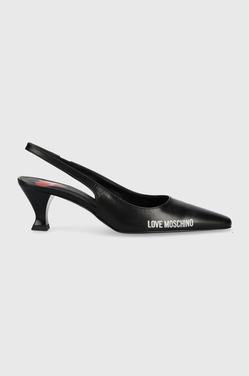 Love Moschino bőr flip-flop - Pepit.hu