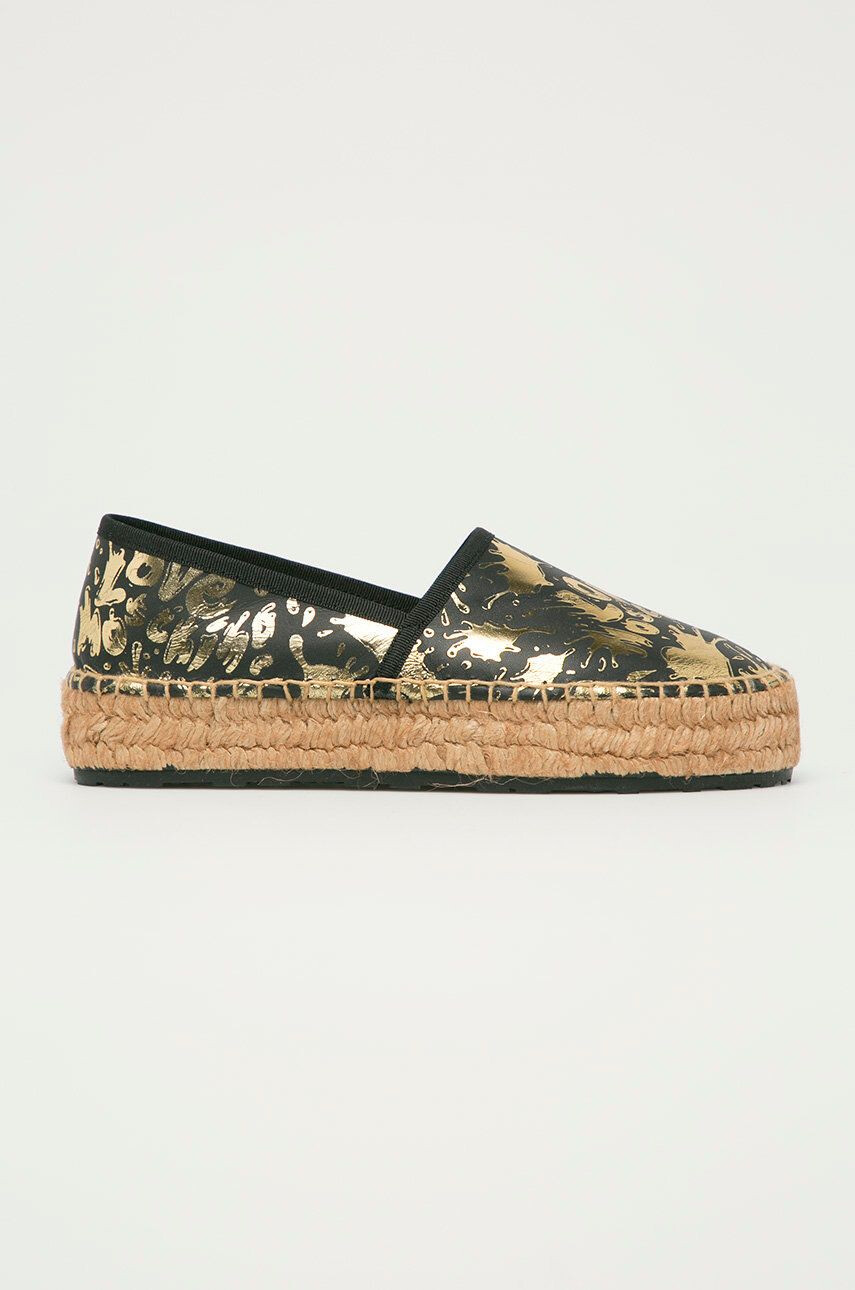 Love Moschino Bőr espadrilles - Pepit.hu