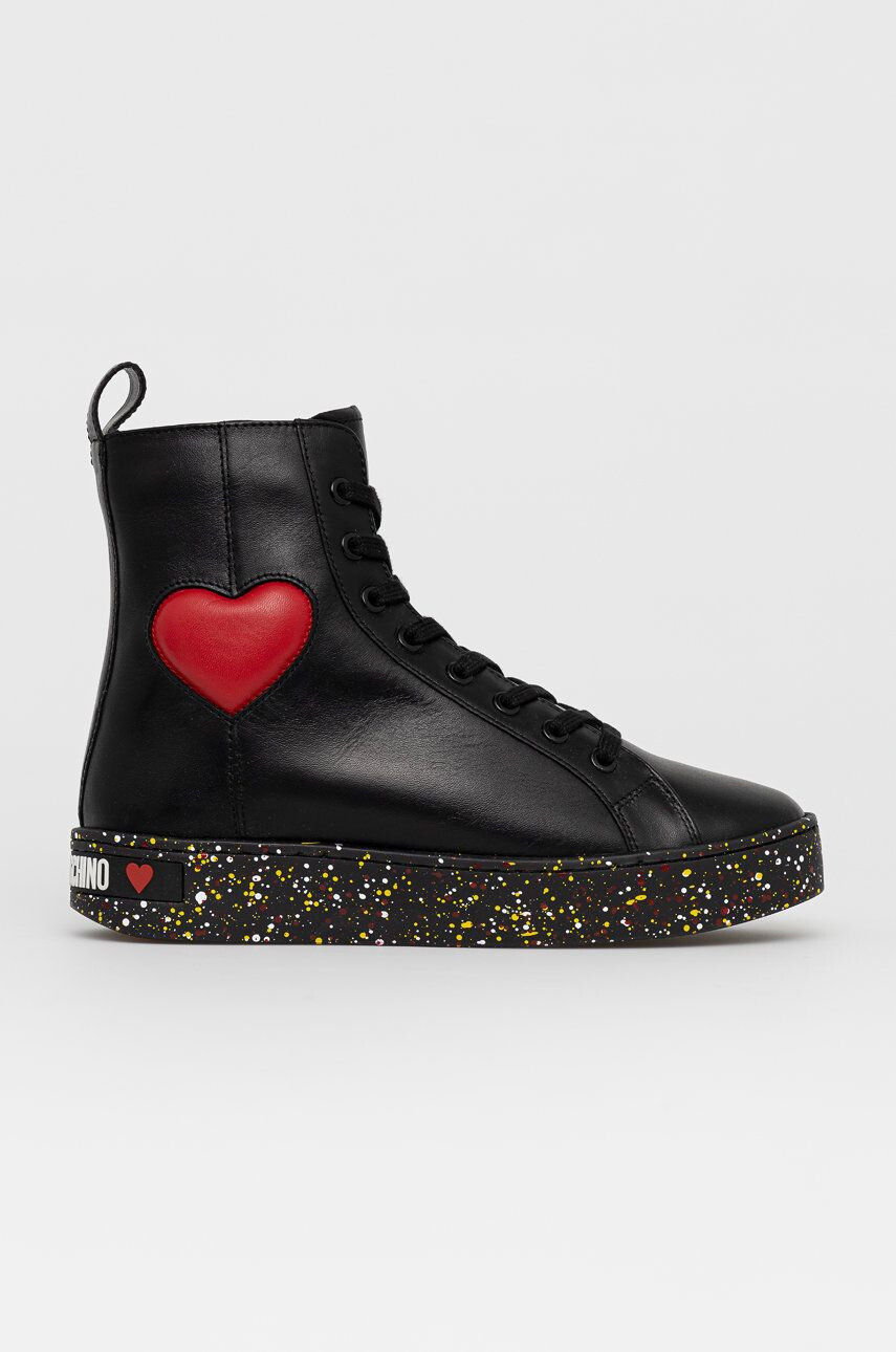 Love Moschino bőr sneaker - Pepit.hu