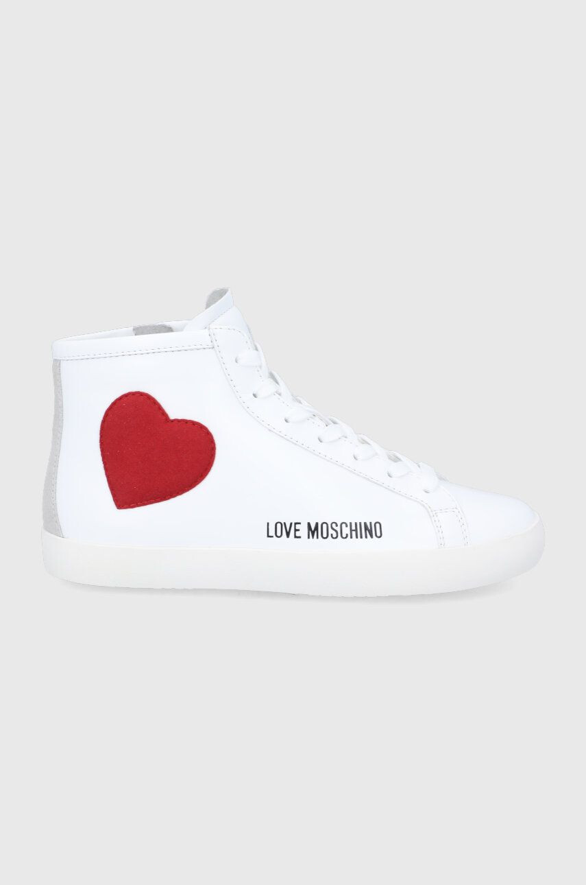 Love Moschino bőr sneaker - Pepit.hu