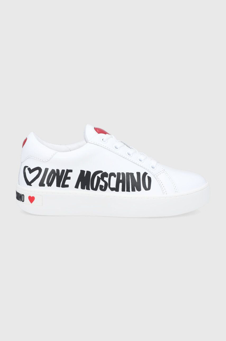 Love Moschino cipő fehér platformos - Pepit.hu