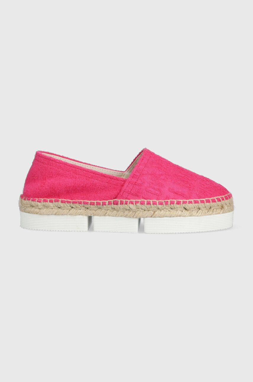 Love Moschino espadrilles Scarpad Espam 35 rózsaszín platformos JA10313G1G - Pepit.hu