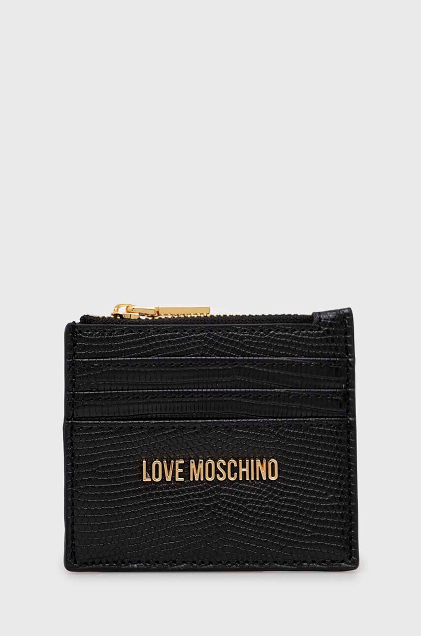 Love Moschino kártyatartó fekete - Pepit.hu