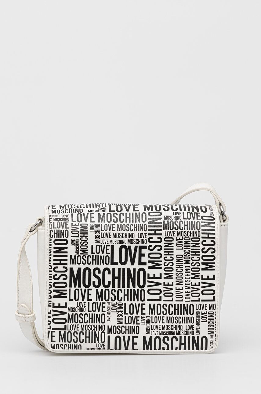 Love Moschino kézitáska fehér - Pepit.hu