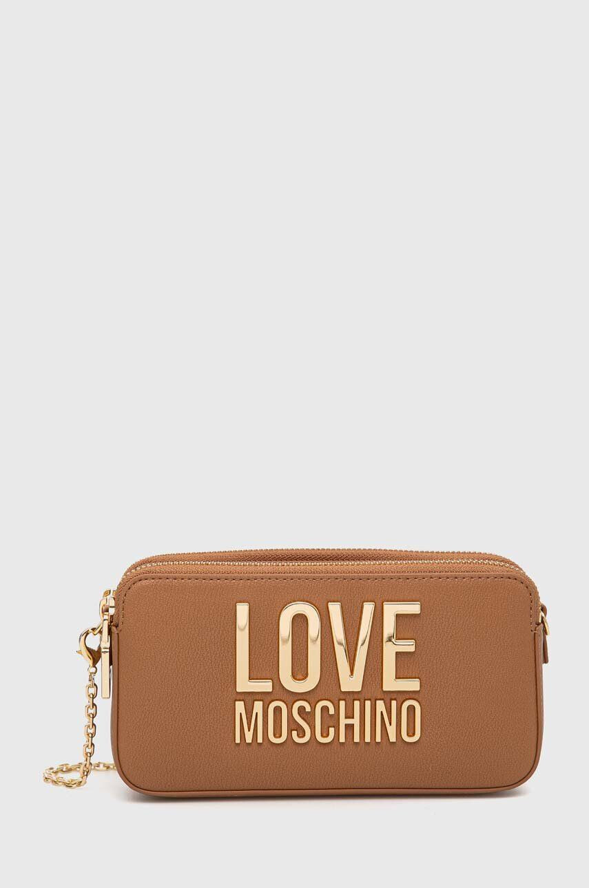 Love Moschino kézitáska barna - Pepit.hu