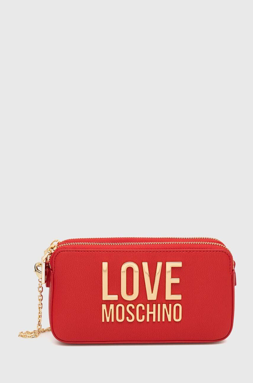 Love Moschino kézitáska piros - Pepit.hu