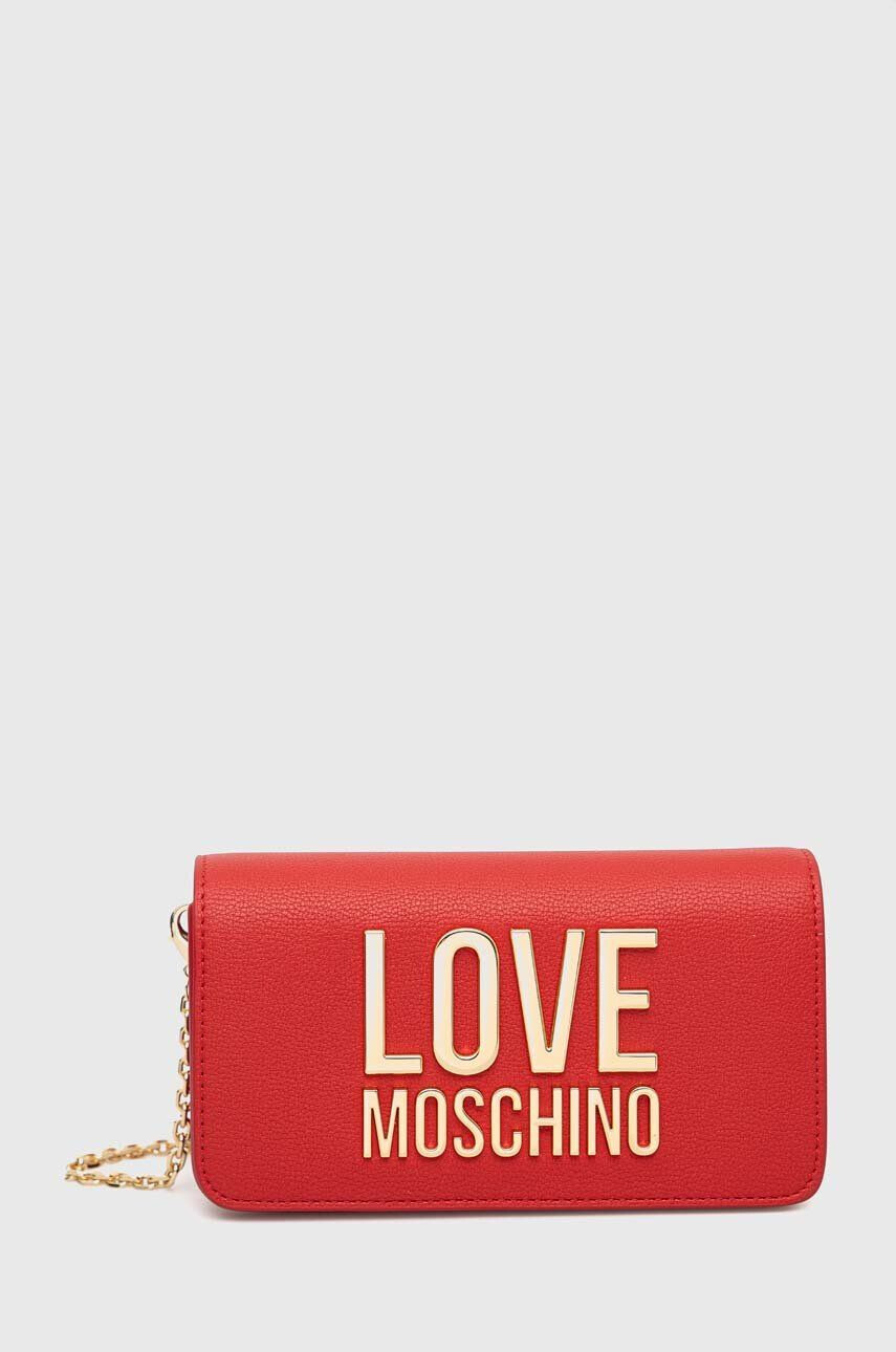 Love Moschino kézitáska piros - Pepit.hu