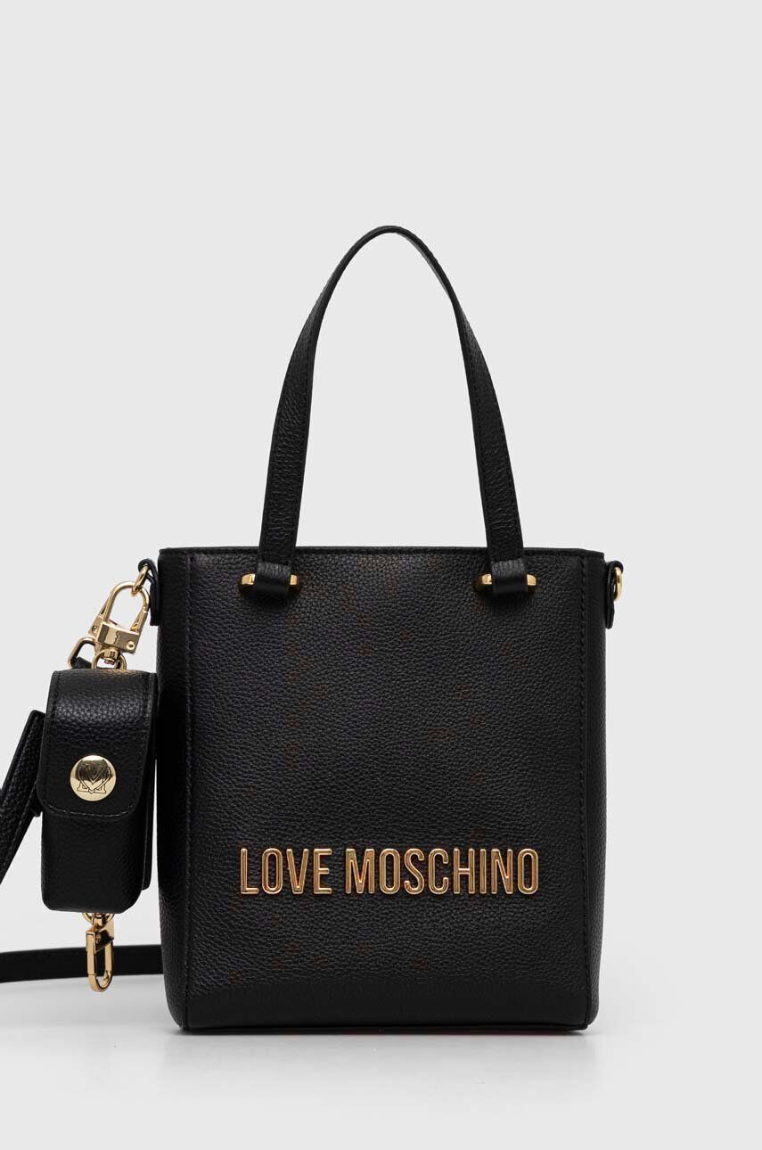 Love Moschino kézitáska fekete - Pepit.hu