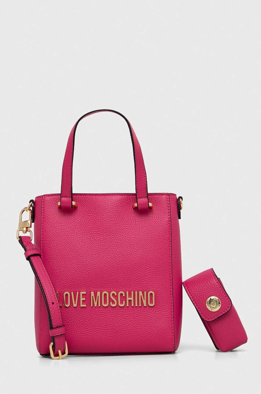 Love Moschino kézitáska fekete - Pepit.hu