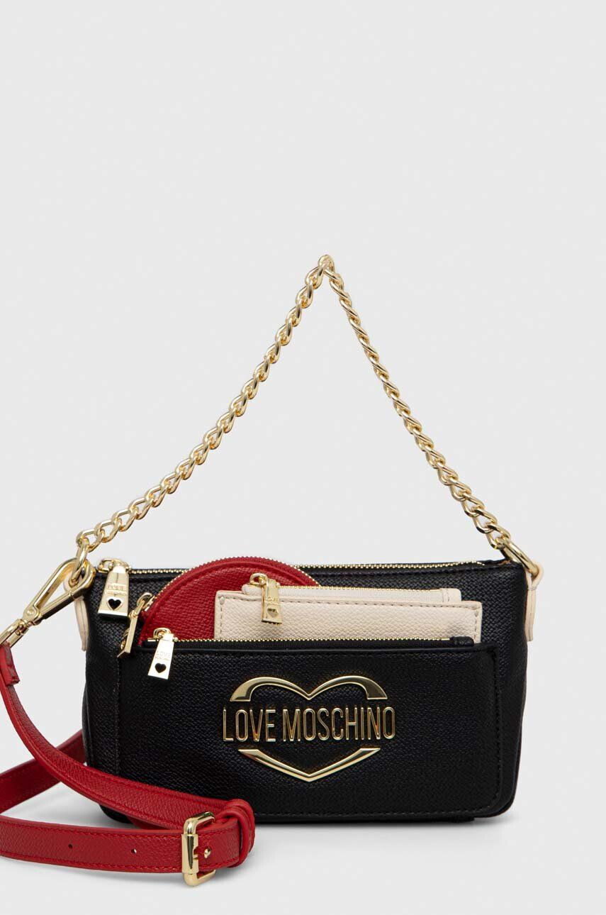 Love Moschino kézitáska fekete - Pepit.hu