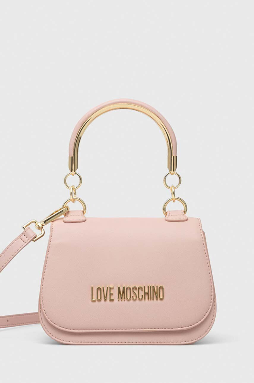 Love Moschino kézitáska bézs - Pepit.hu