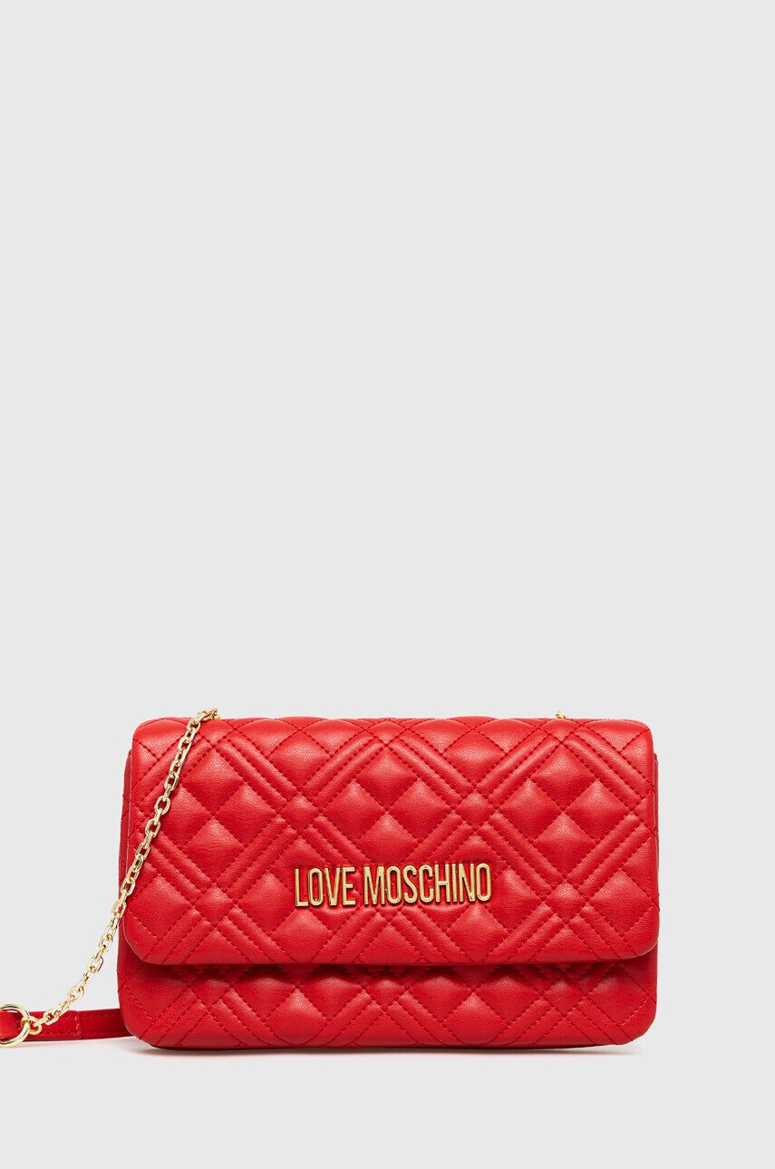 Love Moschino kézitáska piros - Pepit.hu