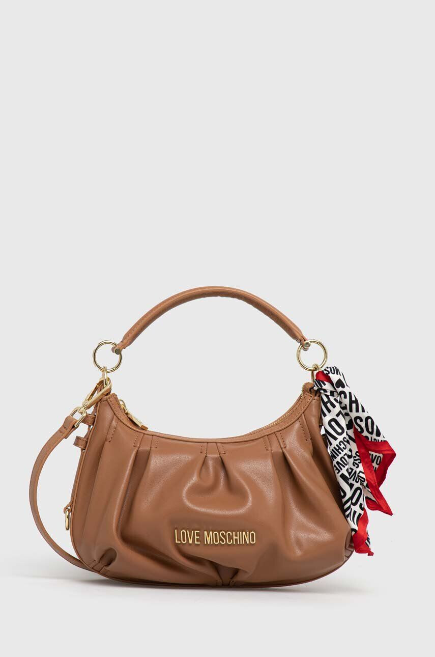 Love Moschino kézitáska barna - Pepit.hu