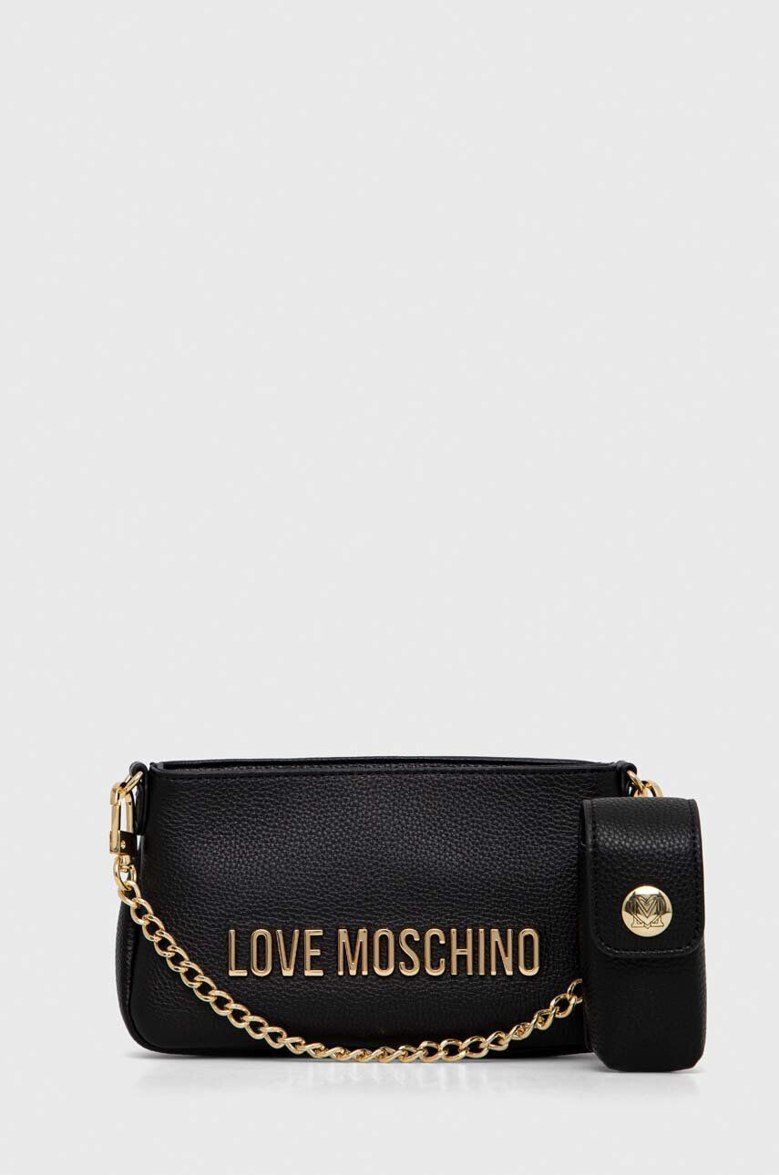 Love Moschino kézitáska fekete - Pepit.hu