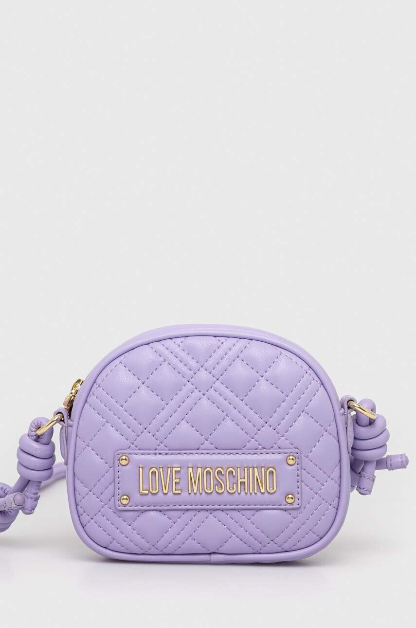 Love Moschino kézitáska lila - Pepit.hu