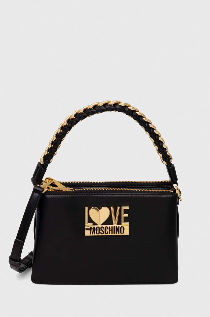 Love Moschino kézitáska fekete - Pepit.hu