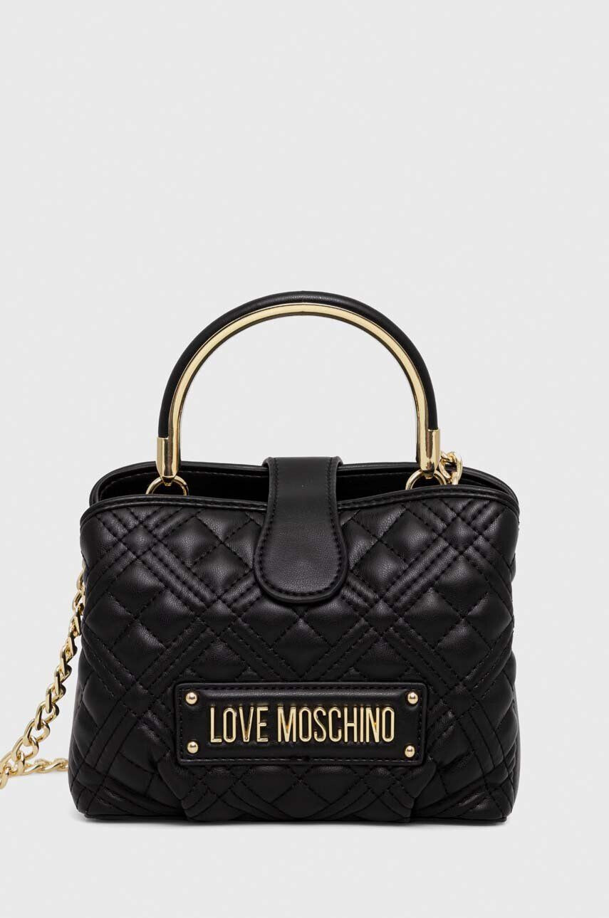 Love Moschino kézitáska fekete - Pepit.hu