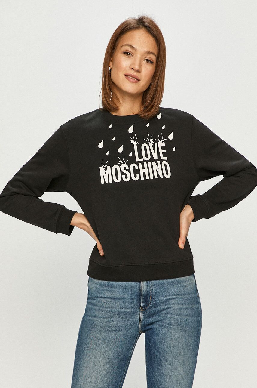 Love Moschino Pamut melegítőfelső - Pepit.hu