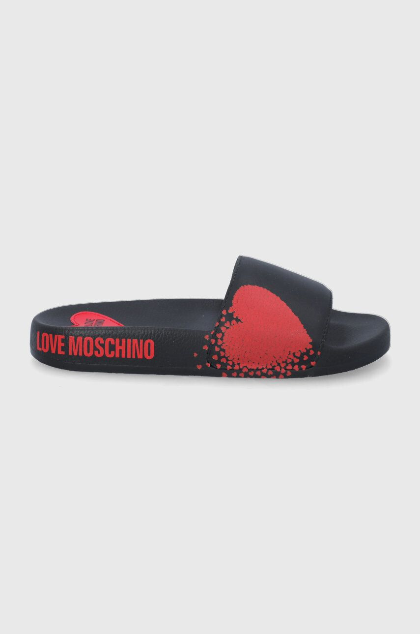 Love Moschino papucs fekete női - Pepit.hu