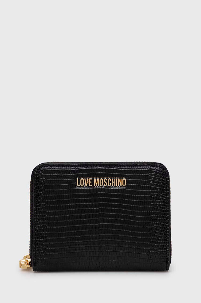 Love Moschino pénztárca fekete női - Pepit.hu