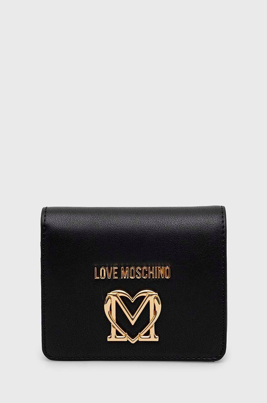 Love Moschino pénztárca fekete női - Pepit.hu