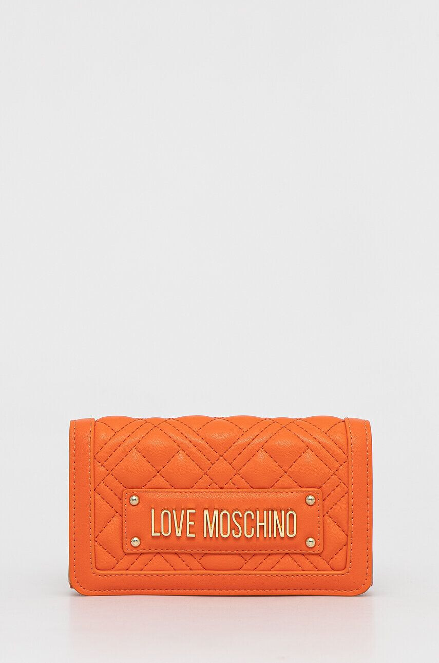 Love Moschino pénztárca narancssárga női - Pepit.hu