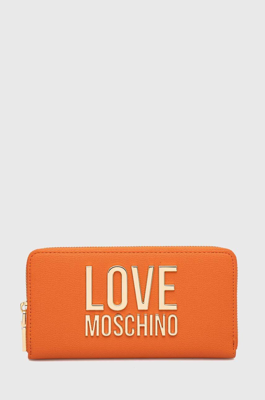 Love Moschino pénztárca narancssárga női - Pepit.hu