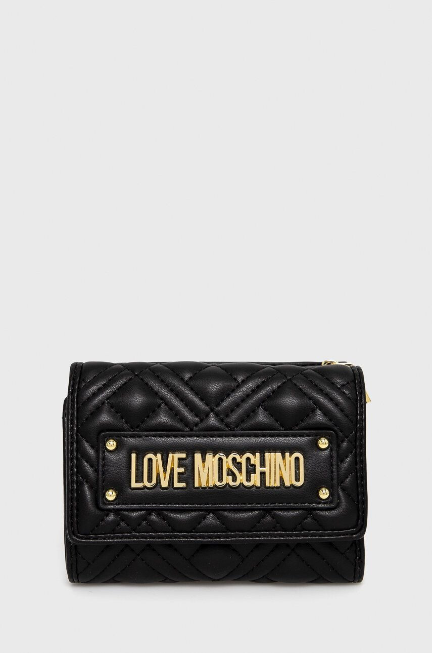 Love Moschino pénztárca fekete női - Pepit.hu