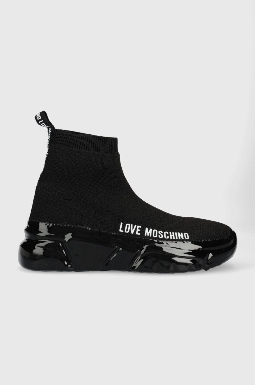 Love Moschino sportcipő fekete - Pepit.hu