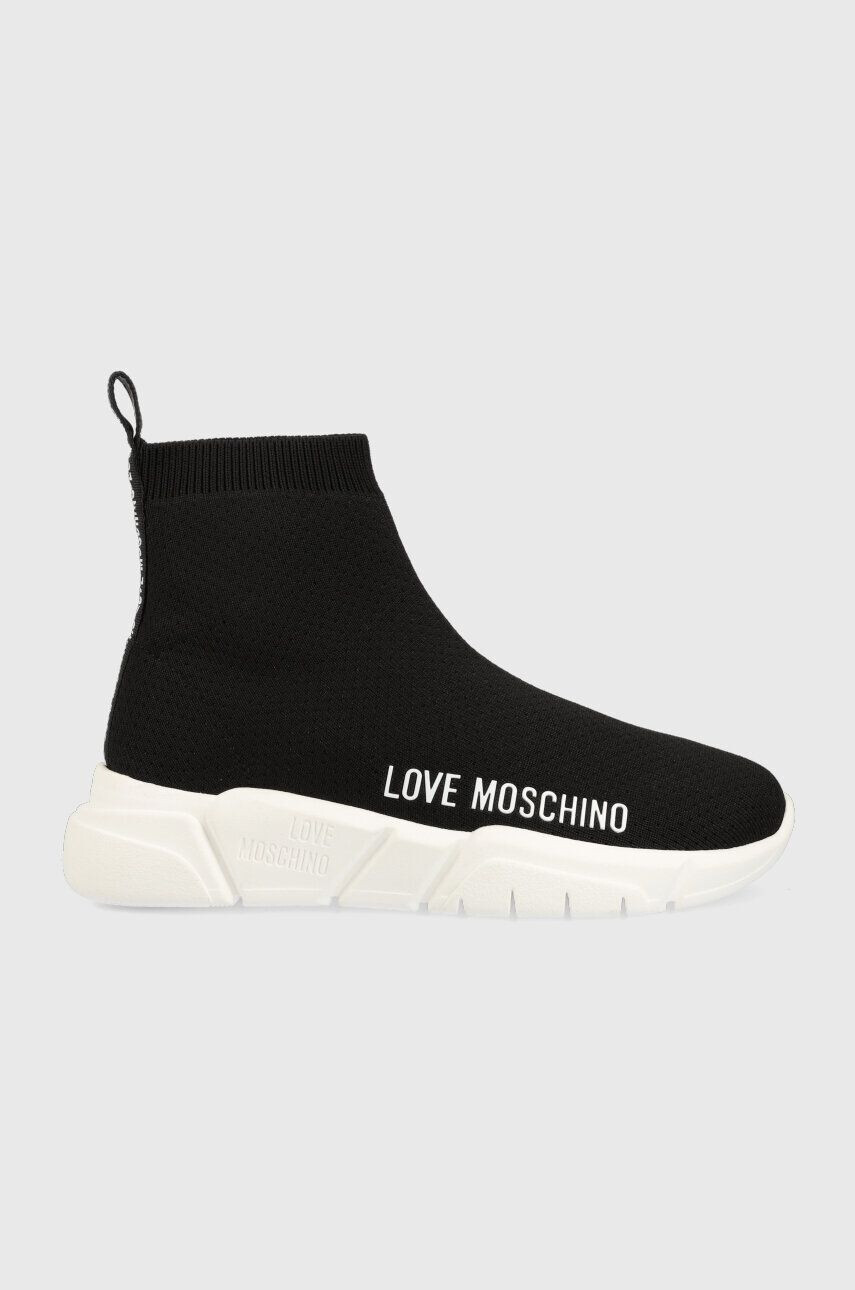 Love Moschino sportcipő fekete JA15343G0GIZ4000 - Pepit.hu