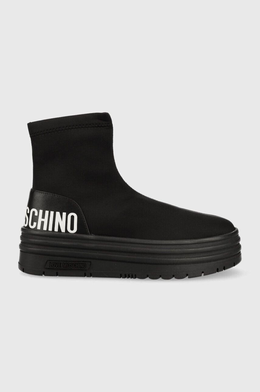 Love Moschino sportcipő fekete JA15446G1HIM0000 - Pepit.hu