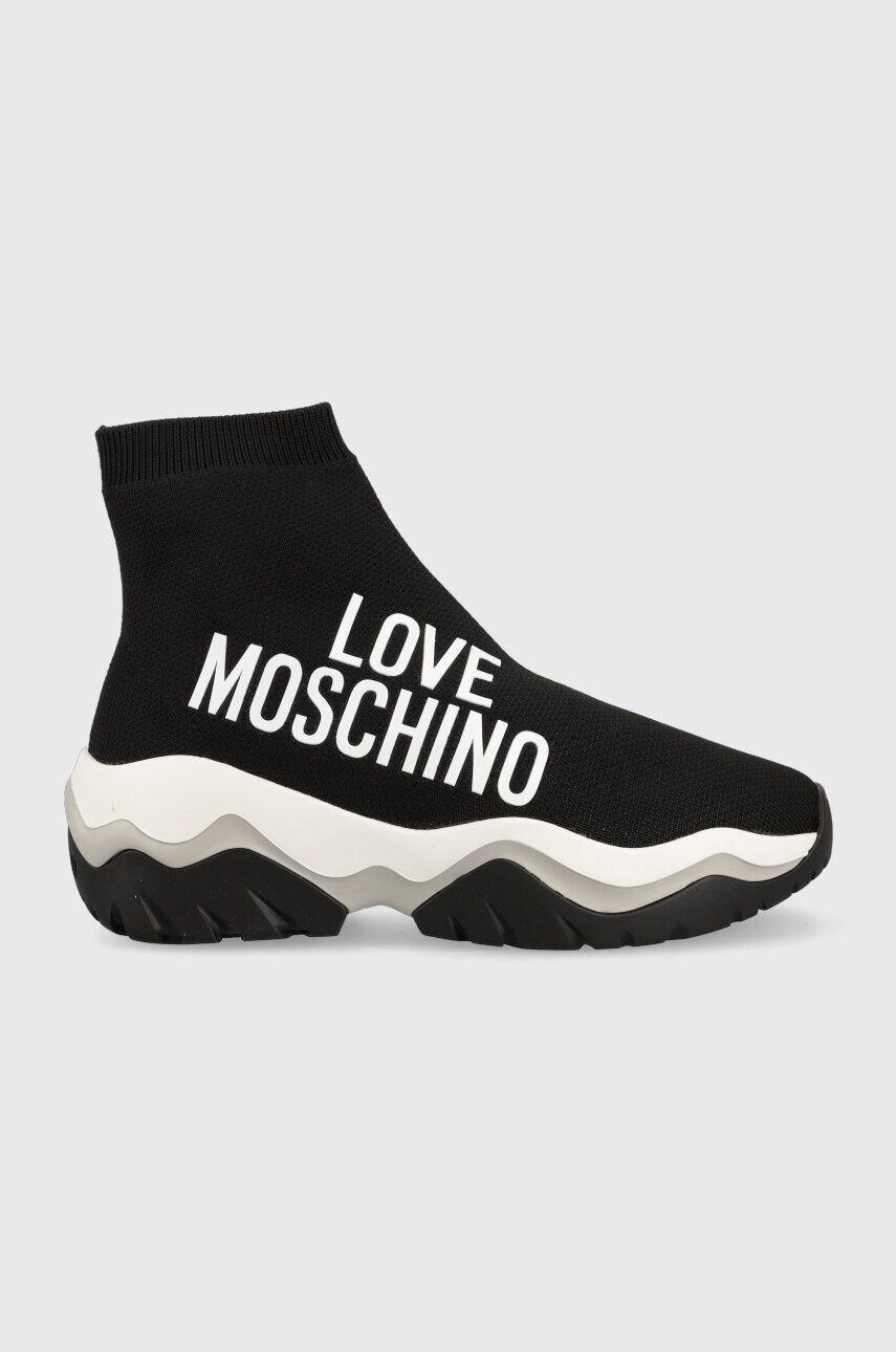 Love Moschino sportcipő Sneakerd Roller 45 fekete JA15564G1G - Pepit.hu