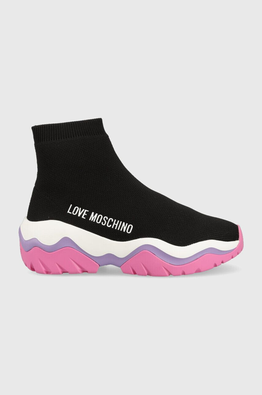 Love Moschino sportcipő Sneakerd Roller 45 fekete JA15574G1G - Pepit.hu