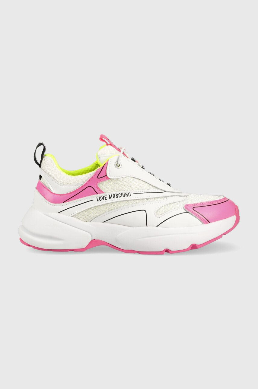 Love Moschino sportcipő Sneakerd Sporty 50 fehér JA15025G1G - Pepit.hu