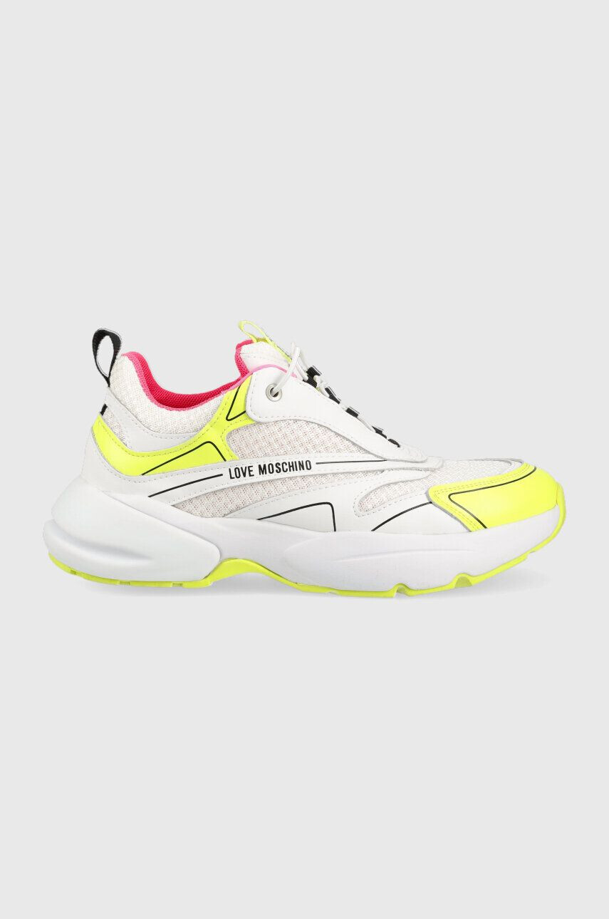 Love Moschino sportcipő Sneakerd Sporty 50 fehér JA15025G1G - Pepit.hu