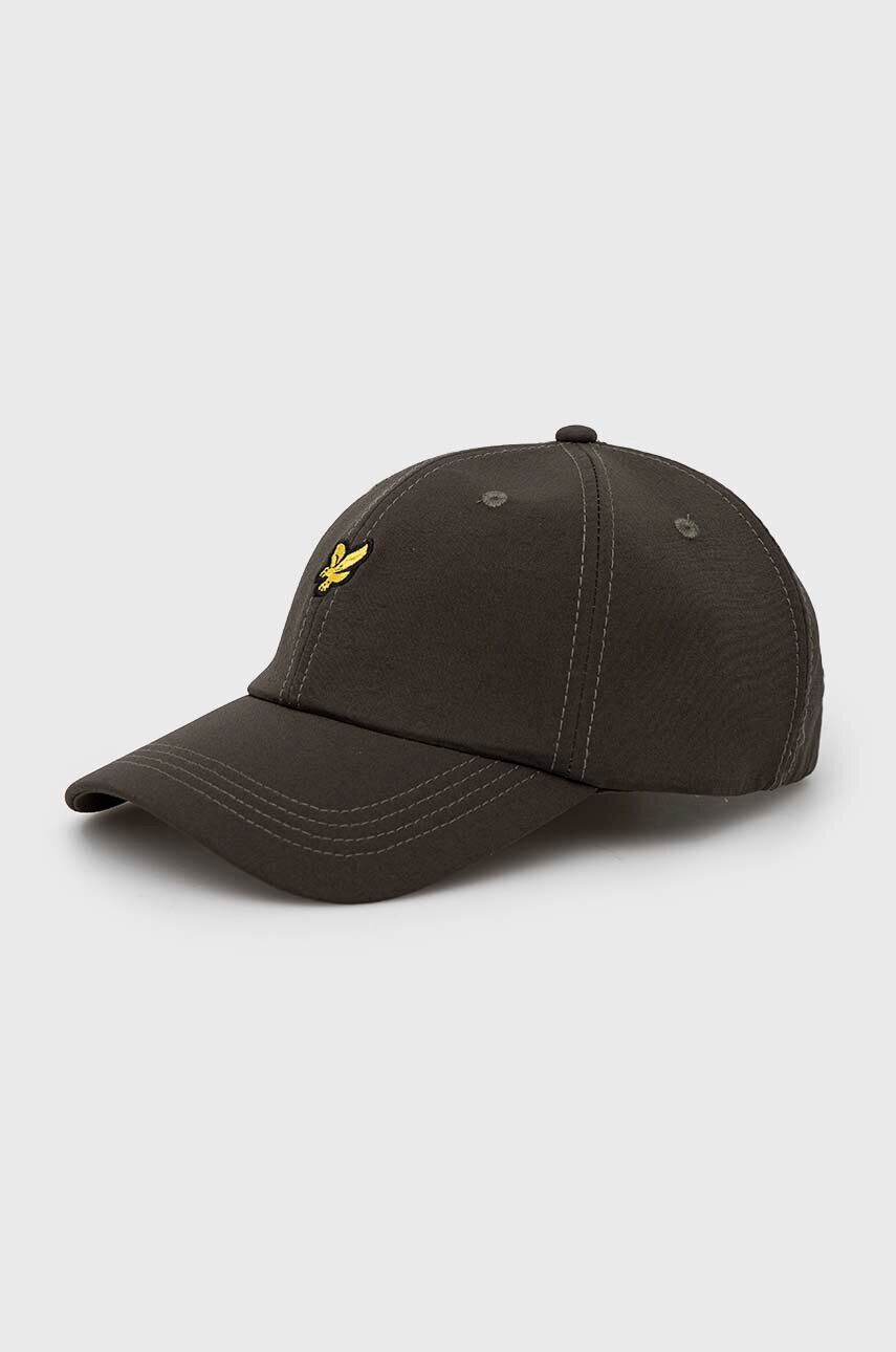 Lyle & Scott baseball sapka zöld nyomott mintás - Pepit.hu