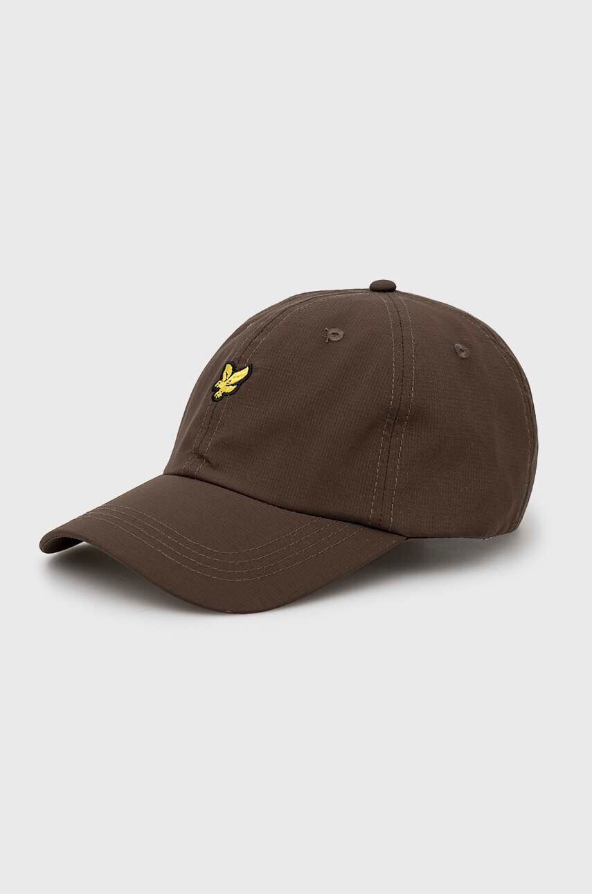 Lyle & Scott baseball sapka zöld nyomott mintás - Pepit.hu