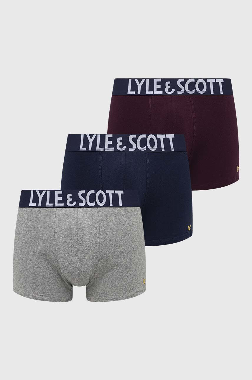 Lyle & Scott boxeralsó bordó férfi - Pepit.hu