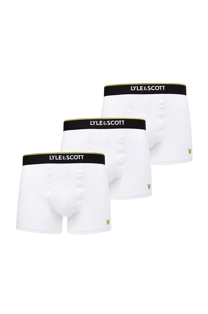 Lyle & Scott boxeralsó (3 db) fehér - Pepit.hu