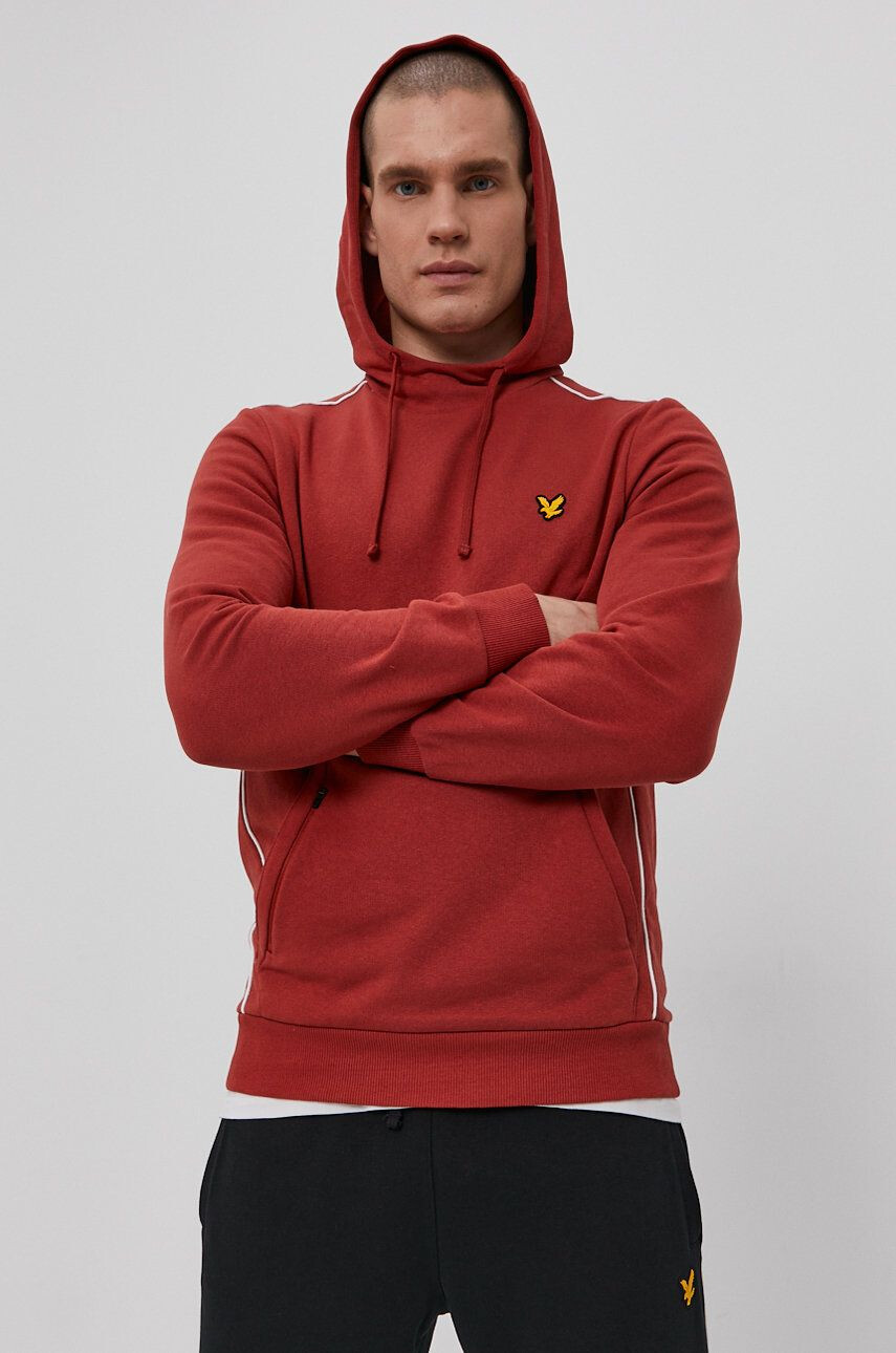 Lyle & Scott felső sárga férfi nyomott mintás - Pepit.hu