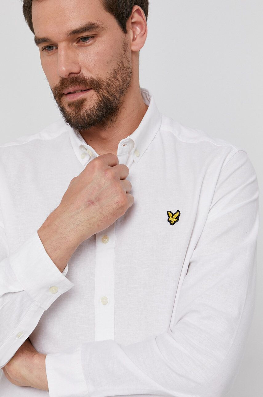 Lyle & Scott ing férfi rózsaszín regular - Pepit.hu