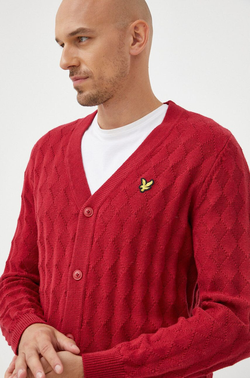 Lyle & Scott kardigán gyapjú keverékből - Pepit.hu