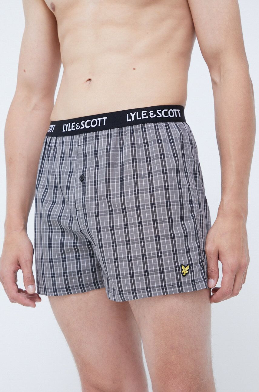 Lyle & Scott pamut boxeralsó Lenny (3 db) - Pepit.hu